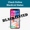 Check Apple Blacklist Status